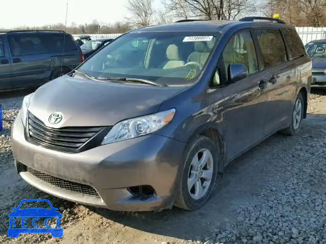 2011 TOYOTA SIENNA 5TDZK3DC0BS162735 image 1