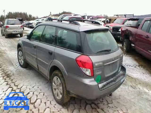 2009 SUBARU OUTBACK 4S4BP60C597326197 зображення 2