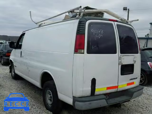 1999 CHEVROLET EXPRESS G2 1GCFG25W5X1055322 image 2
