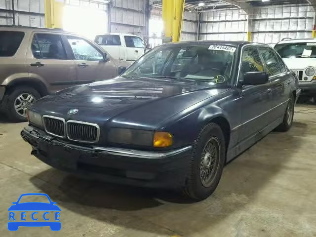 1996 BMW 740IL WBAGJ8328TDL36836 зображення 1