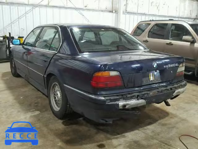1996 BMW 740IL WBAGJ8328TDL36836 image 2