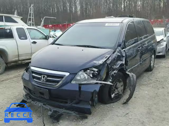 2007 HONDA ODYSSEY LX 5FNRL382X7B135083 image 1