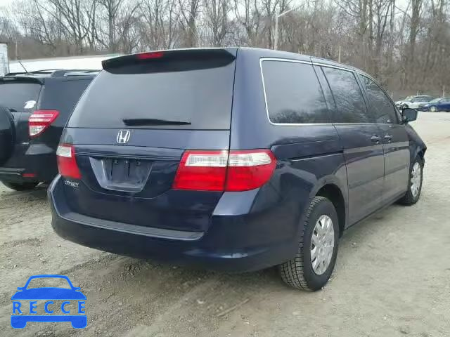 2007 HONDA ODYSSEY LX 5FNRL382X7B135083 image 3