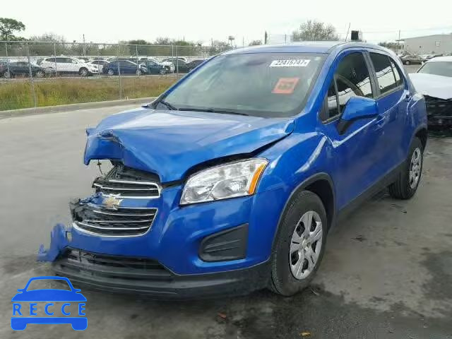 2015 CHEVROLET TRAX LS KL7CJKSBXFB198617 image 1