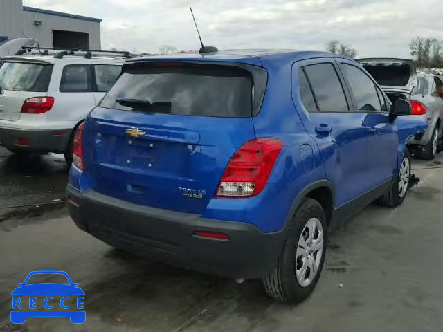 2015 CHEVROLET TRAX LS KL7CJKSBXFB198617 image 3