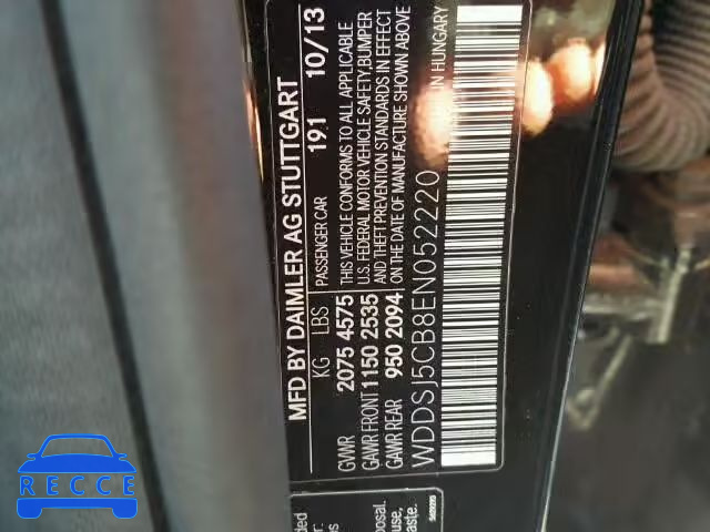 2014 MERCEDES-BENZ CLA 45 AMG WDDSJ5CB8EN052220 image 9