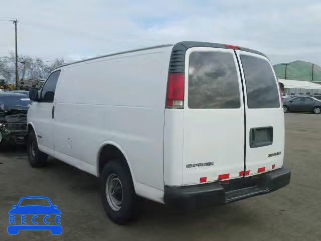 1999 CHEVROLET EXPRESS G2 1GCGG25R5X1083264 image 2