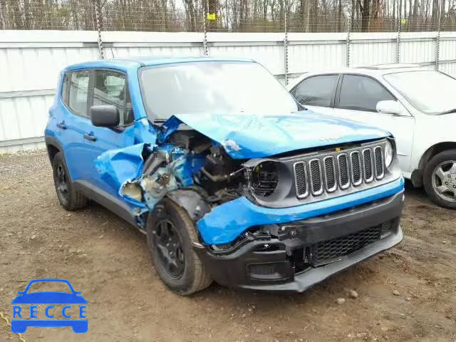 2015 JEEP RENEGADE S ZACCJAAT0FPB58942 зображення 0