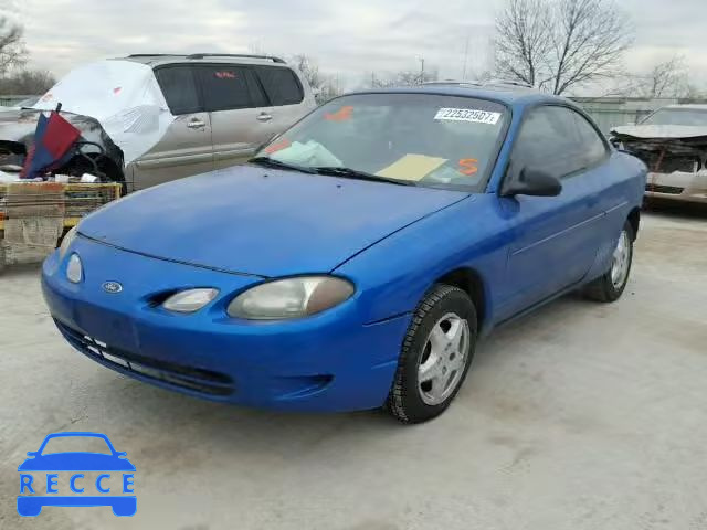 2001 FORD ESCORT ZX2 3FAFP11341R218471 image 1