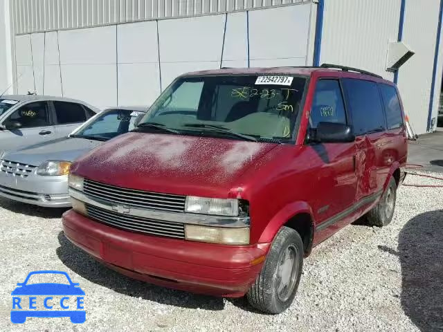 1998 CHEVROLET ASTRO VAN 1GNDM19W6WB169186 image 1