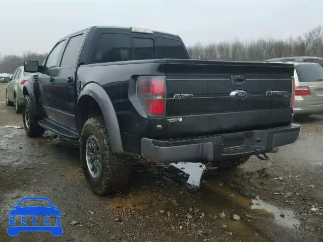 2011 FORD F150 SVT R 1FTFW1R68BFA84249 image 2