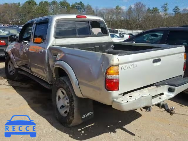 2001 TOYOTA TACOMA DOU 5TEHN72N41Z781029 image 2