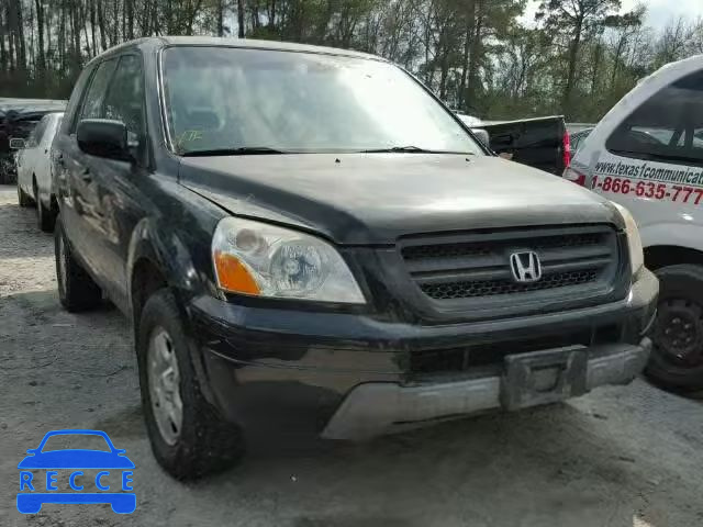 2004 HONDA PILOT LX 2HKYF18124H538728 image 0