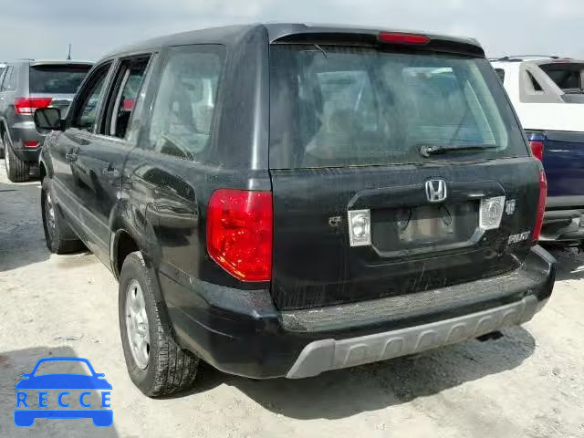 2004 HONDA PILOT LX 2HKYF18124H538728 image 2