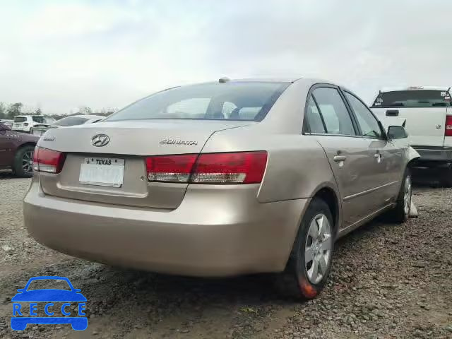 2008 HYUNDAI SONATA 5NPET46C68H347806 image 3