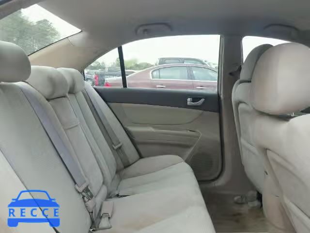 2008 HYUNDAI SONATA 5NPET46C68H347806 image 5