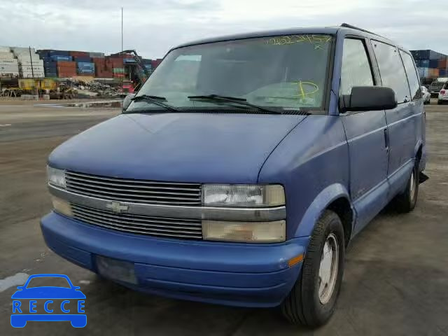 1997 CHEVROLET ASTRO VAN 1GNDM19WXVB106199 зображення 1