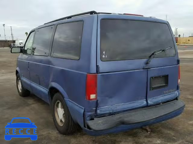 1997 CHEVROLET ASTRO VAN 1GNDM19WXVB106199 зображення 2