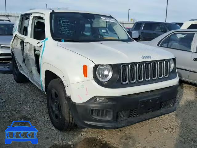 2016 JEEP RENEGADE S ZACCJAAW7GPD52080 зображення 0