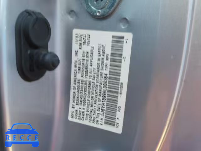 2008 HONDA ELEMENT SC 5J6YH18998L008364 image 9