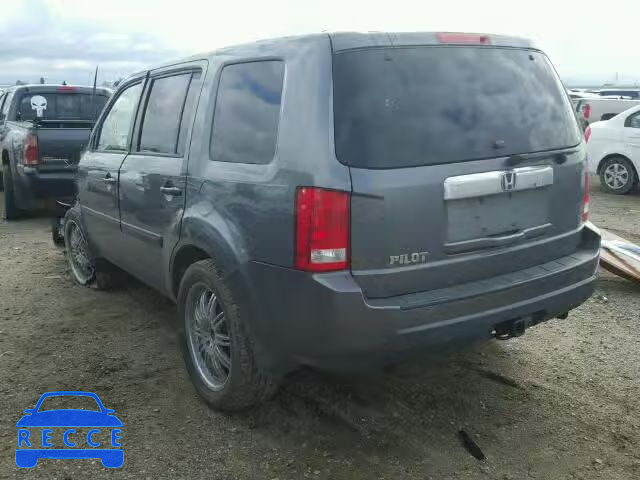 2010 HONDA PILOT LX 5FNYF3H24AB006623 image 2