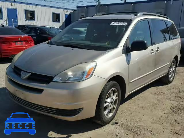 2004 TOYOTA SIENNA LE 5TDBA23C34S017451 image 1