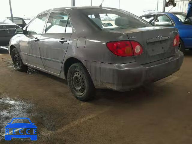 2003 TOYOTA COROLLA 2T1BR32E23C102676 зображення 2