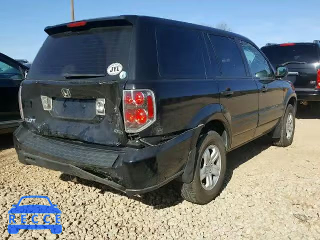 2006 HONDA PILOT LX 2HKYF18156H547538 зображення 3