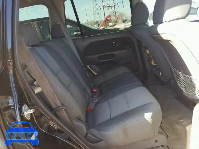 2006 HONDA PILOT LX 2HKYF18156H547538 зображення 5