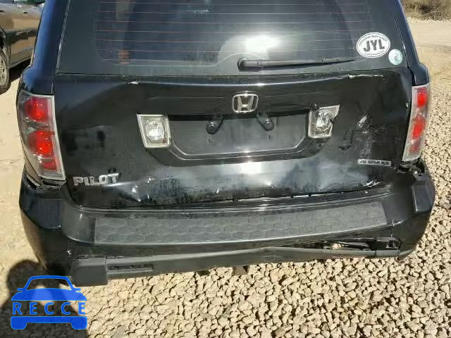 2006 HONDA PILOT LX 2HKYF18156H547538 зображення 8