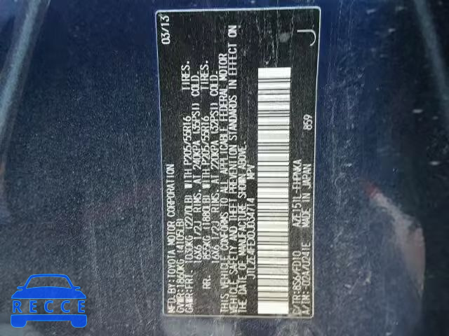 2013 TOYOTA SCION XB JTLZE4FEXDJ034714 image 9