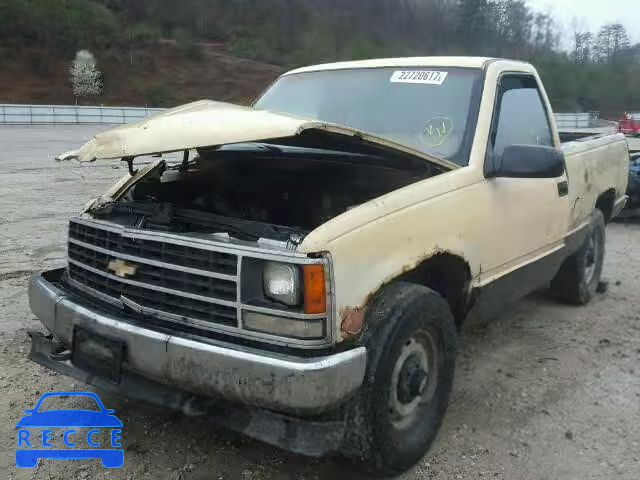 1990 CHEVROLET K1500 1GCDK14HXLZ254624 Bild 1