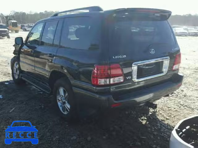 2006 LEXUS LX 470 JTJHT00W264004502 image 2