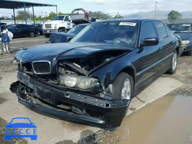 2000 BMW 740IL WBAGH8347YDP07019 image 1