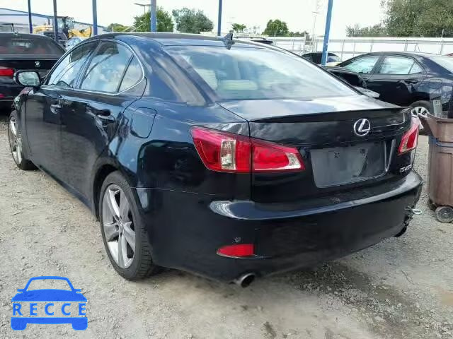 2011 LEXUS IS 250 JTHBF5C22B5132280 image 2