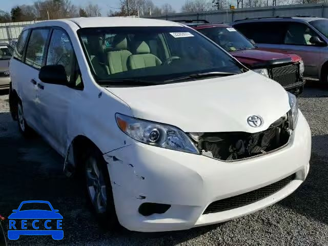 2014 TOYOTA SIENNA 5TDZK3DC4ES486758 image 0