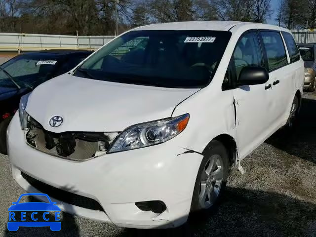2014 TOYOTA SIENNA 5TDZK3DC4ES486758 image 1