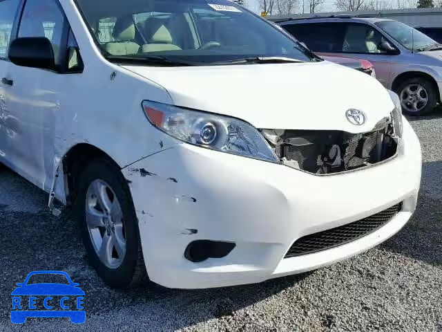 2014 TOYOTA SIENNA 5TDZK3DC4ES486758 image 8