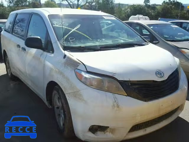 2014 TOYOTA SIENNA 5TDZK3DC9ES436969 image 0