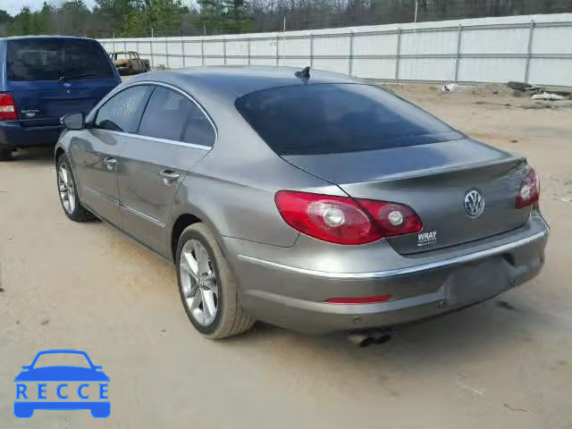 2009 VOLKSWAGEN CC LUXURY WVWHL73C39E513574 image 2