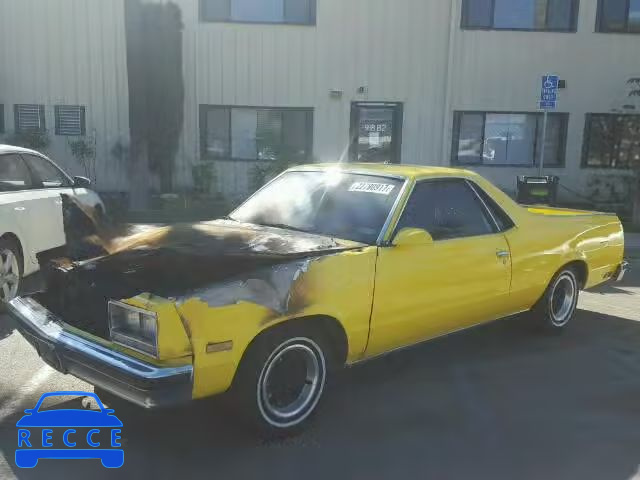 1987 CHEVROLET EL CAMINO 3GCCW80H1HS902371 image 1