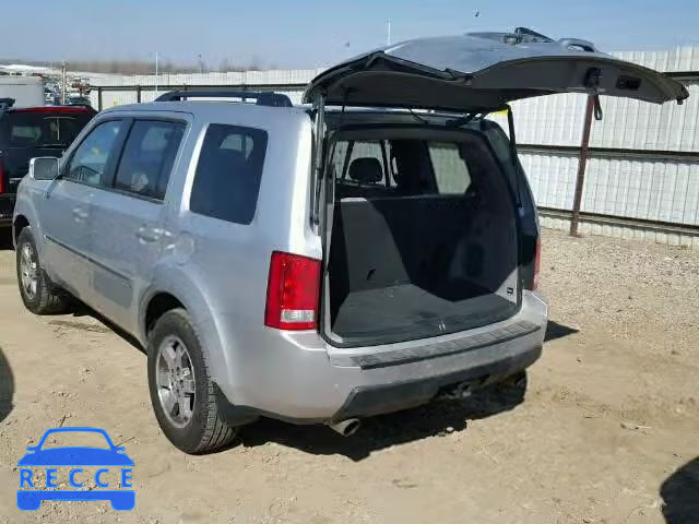 2011 HONDA PILOT TOUR 5FNYF4H92BB058773 image 2