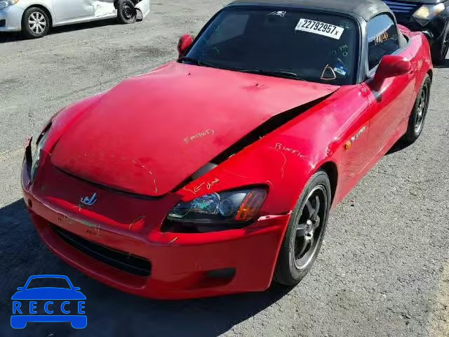 2002 HONDA S2000 JHMAP114X2T004516 image 0