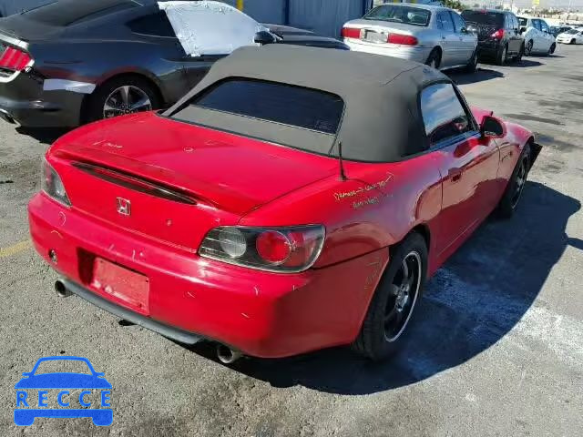 2002 HONDA S2000 JHMAP114X2T004516 image 3