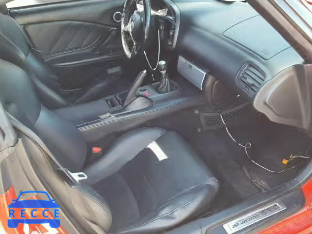 2002 HONDA S2000 JHMAP114X2T004516 image 4