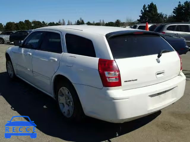 2007 DODGE MAGNUM SE 2D4FV47T67H610836 image 2