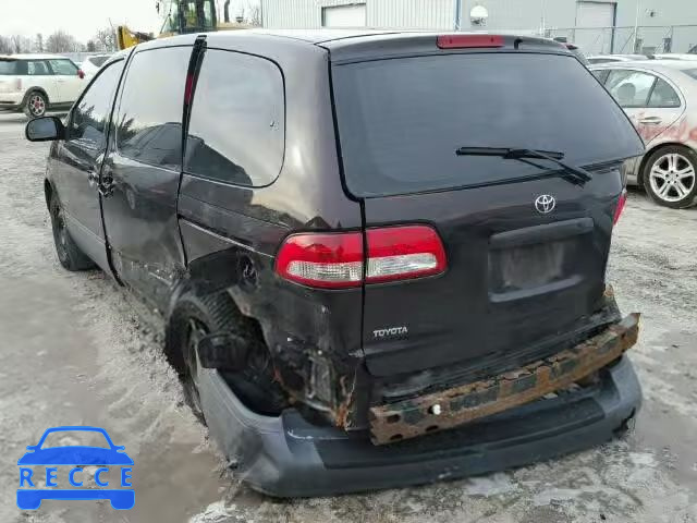 2001 TOYOTA SIENNA CE 4T3ZF19C81U389279 image 2