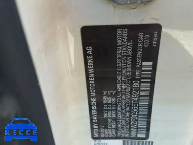 2014 MINI COOPER CLU WMWZF3C56ET492180 image 9