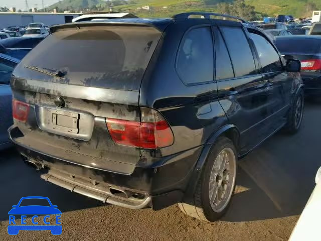 2004 BMW X5 4.8IS 5UXFA93554LE81629 зображення 3
