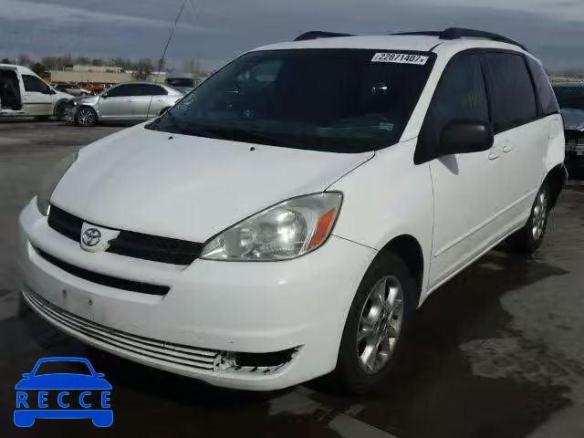 2004 TOYOTA SIENNA LE 5TDBA23C04S020520 image 1